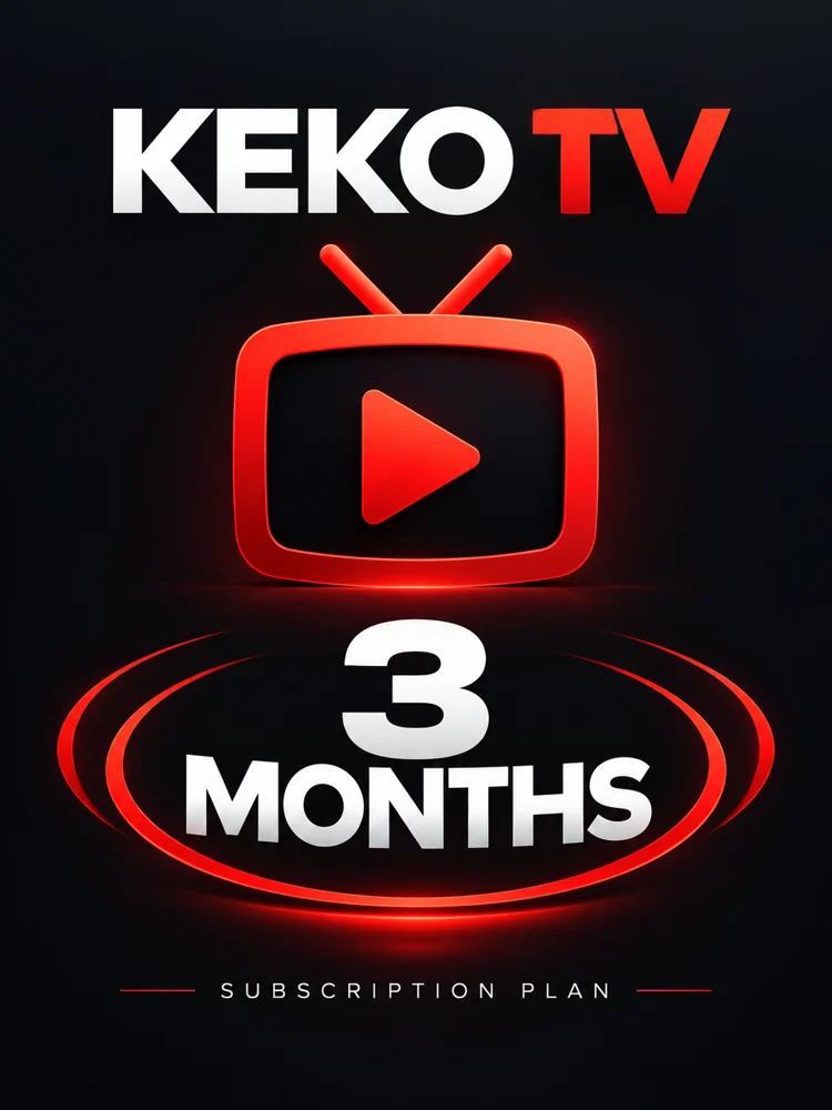 KEKO TV 3-month subscription plan cover