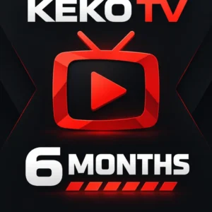 KEKO TV 6-month subscription plan cover